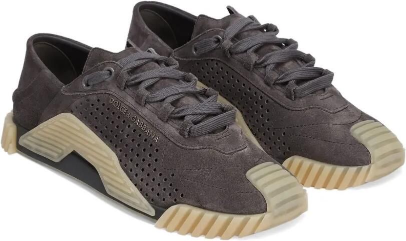 Dolce & Gabbana Suède sneakers Grijs - Foto 3