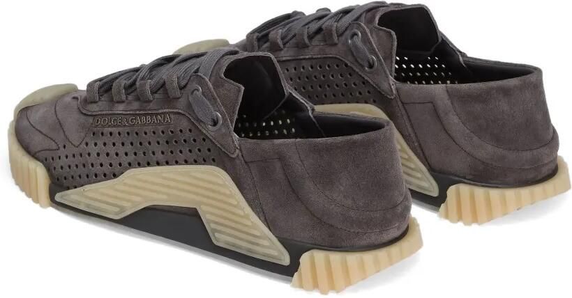 Dolce & Gabbana Suède sneakers Grijs - Foto 4