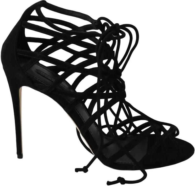 Dolce & Gabbana Uitgesneden sandalen Zwart