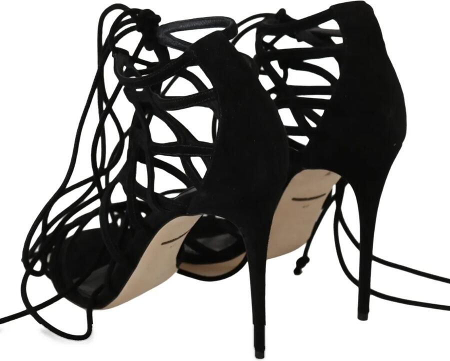 Dolce & Gabbana Uitgesneden sandalen Zwart - Foto 3