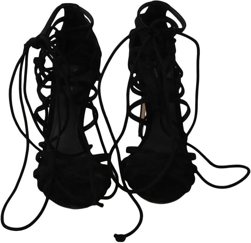 Dolce & Gabbana Uitgesneden sandalen Zwart - Foto 4