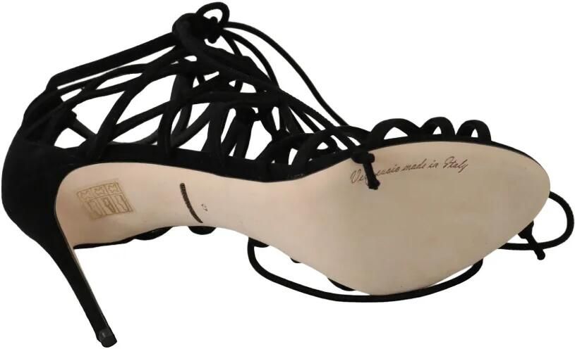 Dolce & Gabbana Uitgesneden sandalen Zwart - Foto 5