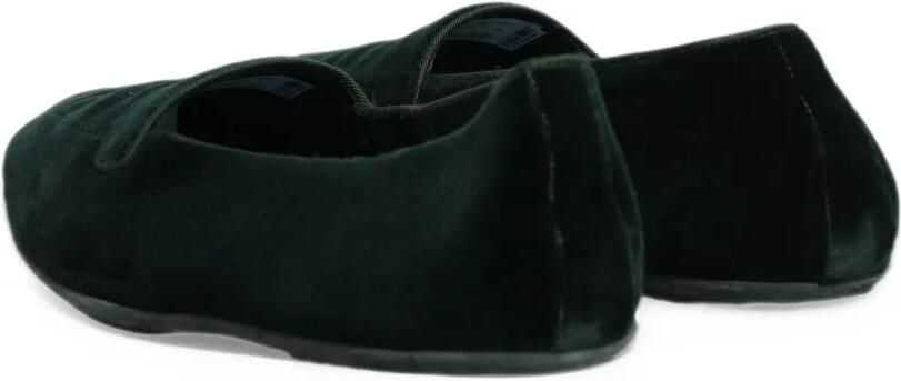 Dolce & Gabbana velvet loafers Groen - Foto 3