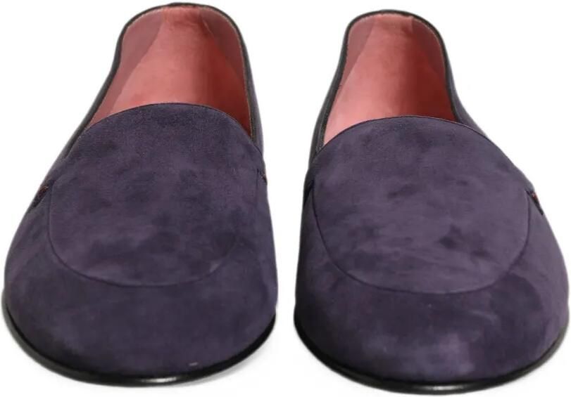 Dolce & Gabbana velvet loafers Paars - Foto 3