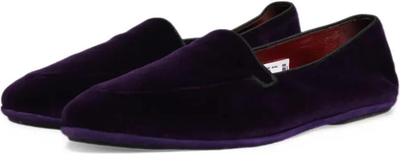 Dolce & Gabbana velvet loafers Paars - Foto 4