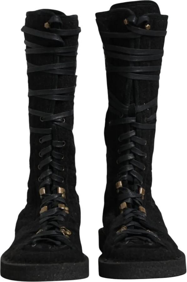 Dolce & Gabbana Veterlaarzen Zwart - Foto 4