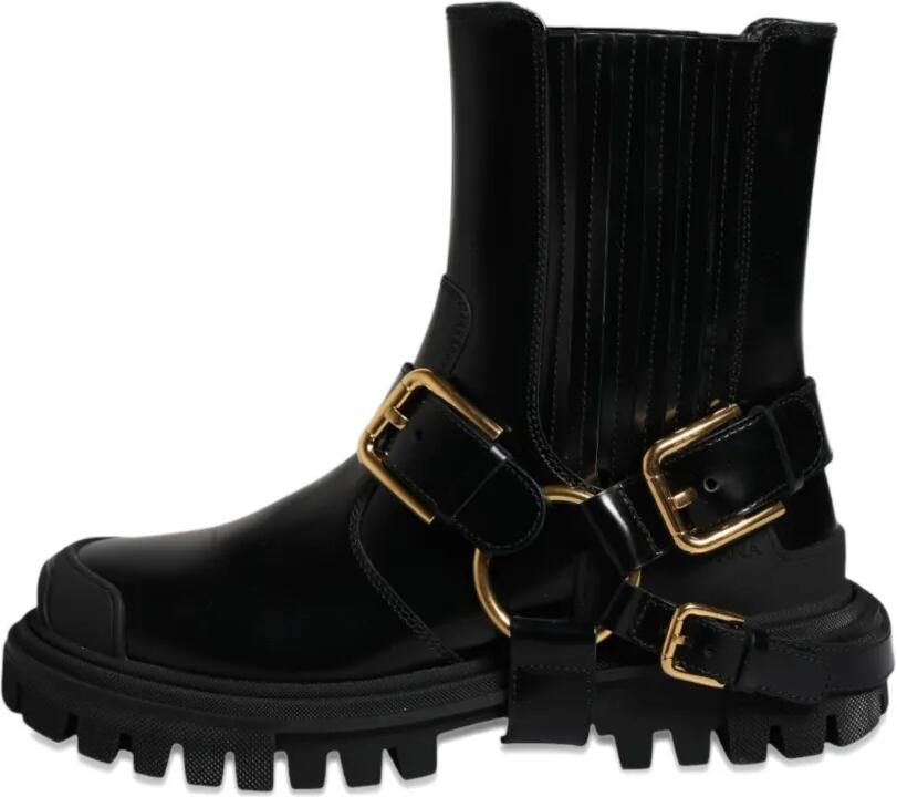 Dolce & Gabbana Wandellaarzen met gespdetail Zwart - Foto 3