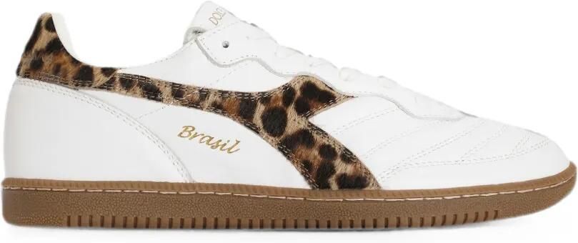 Dolce & Gabbana x Diadora Brasil kalfsleren sneakers Wit