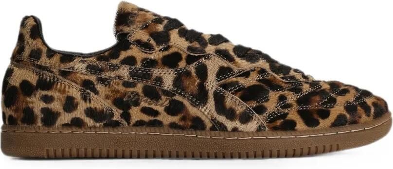 Dolce & Gabbana x Diadora kalfsleren sneakers Beige