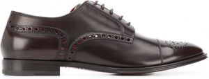 Dolce & Gabbana Geperforeerde derby schoenen Bruin