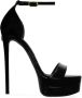 Dolce & Gabbana Sandalen met hoge hak Zwart - Thumbnail 1