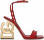 Dolce & Gabbana 3.5 lakleren 105mm sandalen Rood - Thumbnail 1