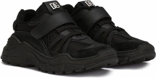 Dolce & Gabbana Kids Airmaster sneakers Zwart