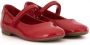 Dolce & Gabbana Kids Ballerina's met klittenband Rood - Thumbnail 1