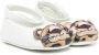 Dolce & Gabbana Kids Ballerina's met klittenband Wit - Thumbnail 1