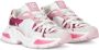 Dolce & Gabbana Kids Airmaster sneakers met vlakken Roze - Thumbnail 1