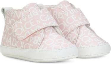 Dolce & Gabbana Kids High-top sneakers Roze