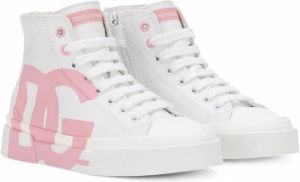 Dolce & Gabbana Kids High-top sneakers Wit