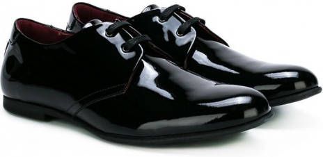 Dolce & Gabbana Kids klassieke derbyschoenen Zwart