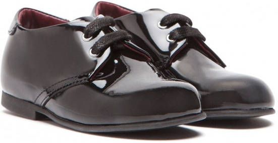 Dolce & Gabbana Kids Derby veterschoenen Zwart