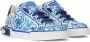 Dolce & Gabbana Kids Portofino Light sneakers met Majolica-print Wit - Thumbnail 1