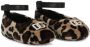 Dolce & Gabbana Kids Ballerina's met luipaardprint Beige - Thumbnail 1