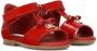 Dolce & Gabbana Kids First Steps lakleren sandalen Rood - Thumbnail 1