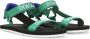 Dolce & Gabbana Kids Sandalen met klittenband Groen - Thumbnail 1