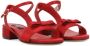 Dolce & Gabbana Kids Sandalen met logoplakkaat Rood - Thumbnail 1