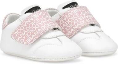 Dolce & Gabbana Kids Sneakers met logoprint Wit