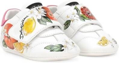 Dolce & Gabbana Kids Sneakers met print Wit