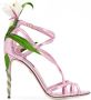 Dolce & Gabbana Kiera sandalen Roze - Thumbnail 1