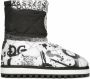 Dolce & Gabbana Laarzen met verfspatten Wit - Thumbnail 1