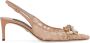 Dolce & Gabbana Slingback pumps met kristal Beige - Thumbnail 1