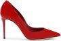 Dolce & Gabbana Lakleren pumps Rood - Thumbnail 1