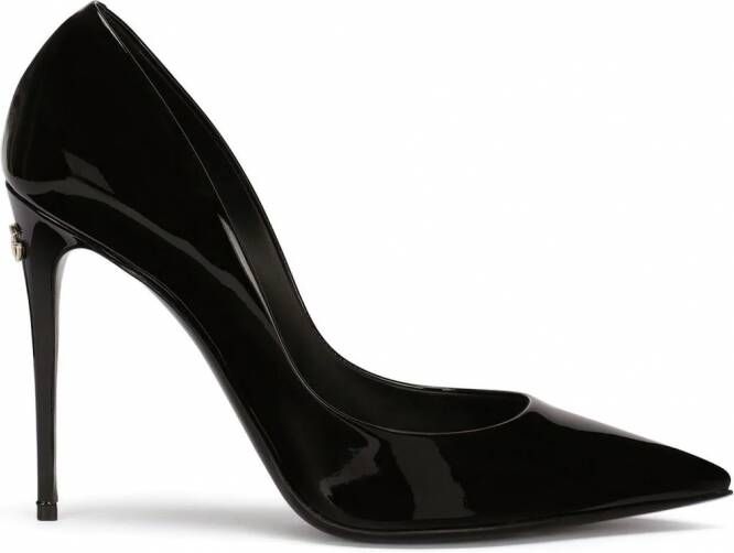 Dolce & Gabbana Lakleren pumps Zwart