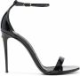 Dolce & Gabbana Lakleren sandalen Zwart - Thumbnail 1