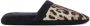 Dolce & Gabbana Slippers met luipaardprint Zwart - Thumbnail 1