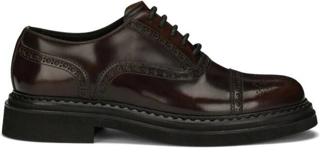 Dolce & Gabbana Leren brogues Bruin