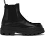 Dolce & Gabbana Leren Chelsea boots Zwart - Thumbnail 1