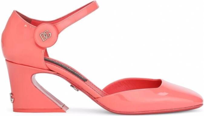 Dolce & Gabbana Leren pumps Oranje