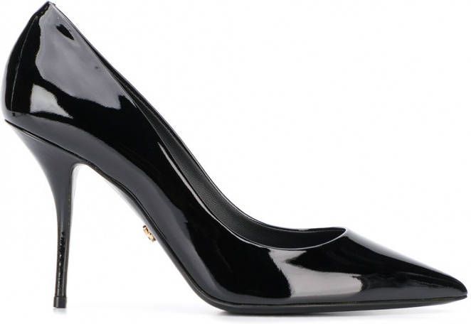 Dolce & Gabbana Leren pumps Zwart