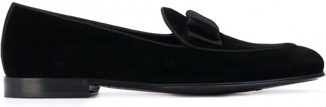 Dolce & Gabbana loafers met vlinderstrikje Zwart