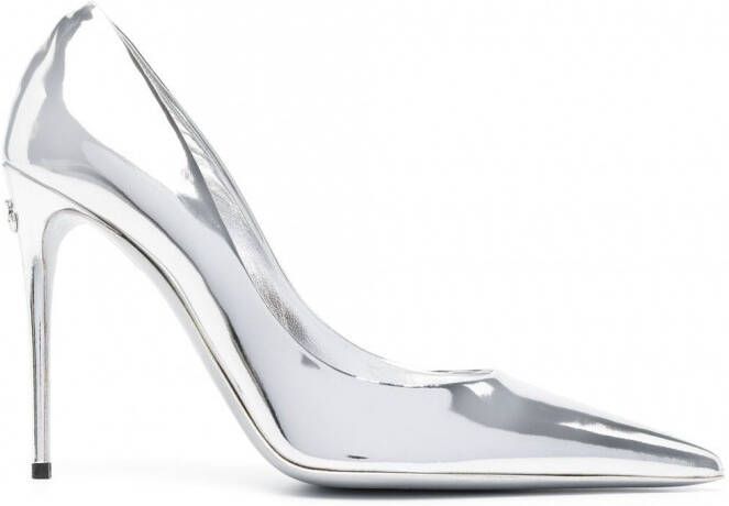 Dolce & Gabbana Metallic pumps Grijs