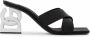 Dolce & Gabbana 75 mm 3.5 lakleren sandalen Zwart - Thumbnail 1