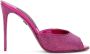Dolce & Gabbana Sandalen verfraaid met stras Roze - Thumbnail 1