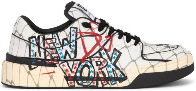 Dolce & Gabbana New Roma low-top sneakers Wit
