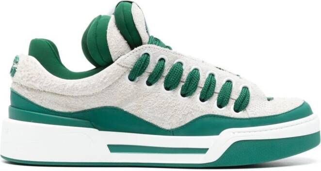 Dolce & Gabbana New Roma sneakers Groen