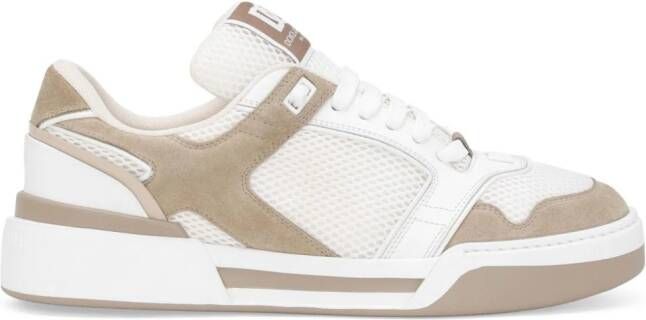 Dolce & Gabbana New Roma sneakers met vlakken Wit