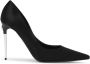 Dolce & Gabbana 105 mm leren pumps met puntige neus Zwart - Thumbnail 1